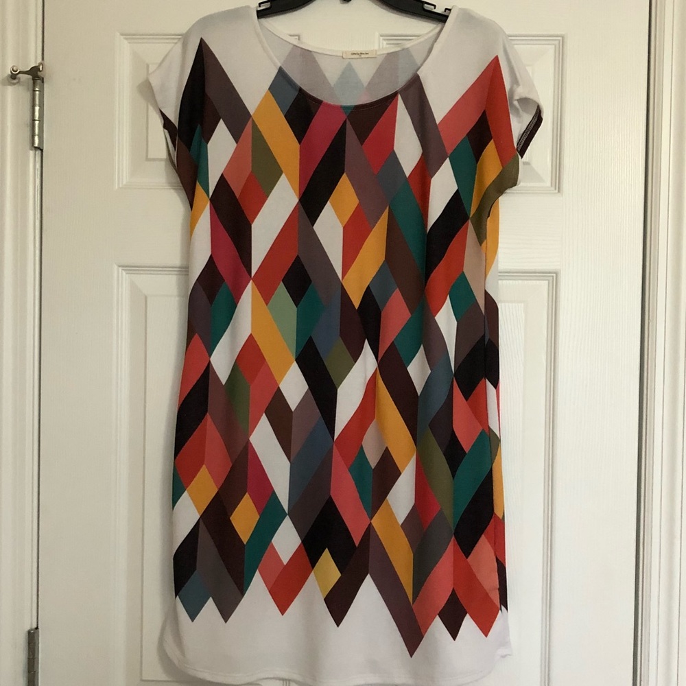 Boutique Colorful Dress size medium
